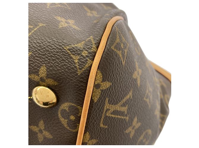 Borsa a Spalla Louis Vuitton Monogram Tivoli GM Marrone - vista 3