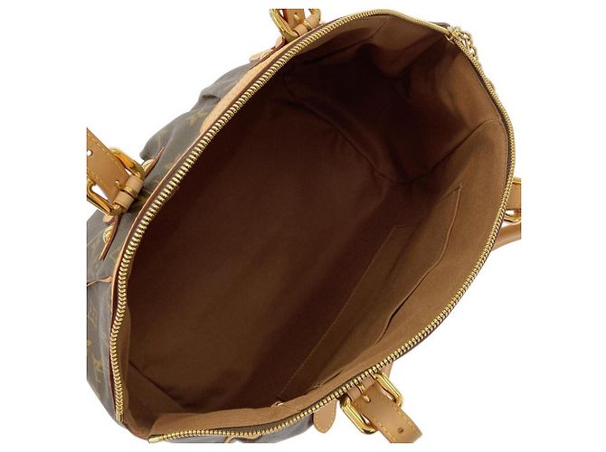 Borsa a Spalla Louis Vuitton Monogram Tivoli GM Marrone - vista 9