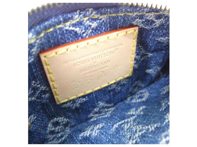 Monedero Louis Vuitton Monogram Cherry Denim Azul - vista 5