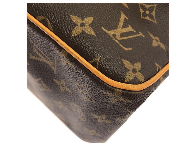 Borsa a tracolla verticale Louis Vuitton Monogram Batignolles Marrone - vista 2