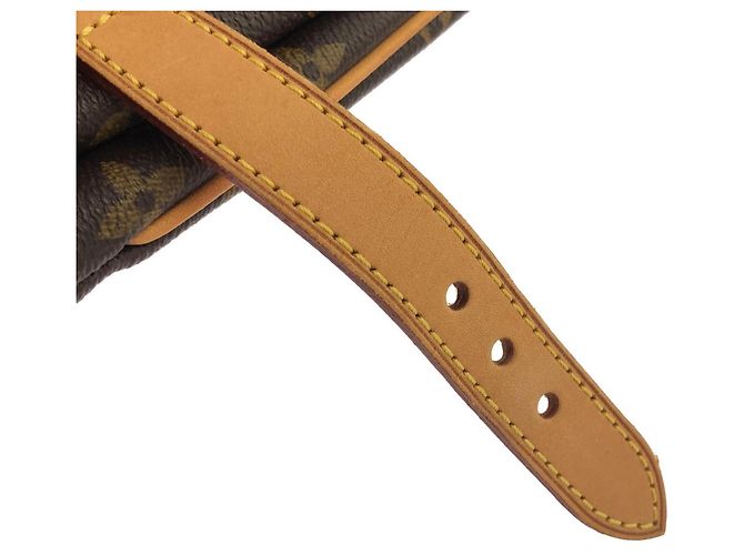 Borsa a tracolla verticale Louis Vuitton Monogram Batignolles Marrone - vista 5