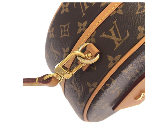 Borsa Louis Vuitton Monogram Petite Boite Chapeau Marrone - vista 5