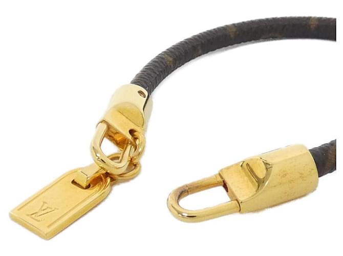 Bracciale Charm Monogram Louis Vuitton Marrone - vista 3