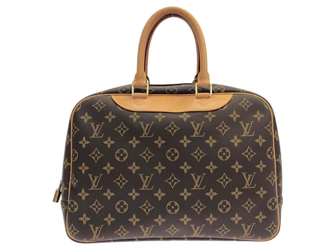 Borsa Louis Vuitton Monogram Bowling Vanity Marrone - vista 2
