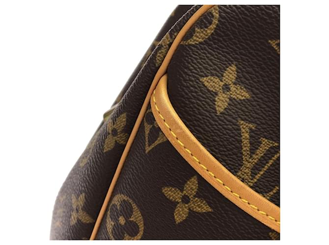 Borsa Louis Vuitton Monogram Bowling Vanity Marrone - vista 8