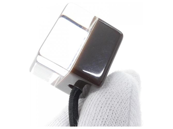 Louis Vuitton Monogram Hair Cube Marrone D'oro - vista 3