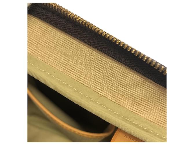 Borsa Louis Vuitton Monogram Bowling Vanity Marrone - vista 10