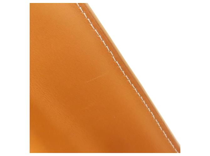 Céline Celine Vertical Cabas Large Tote Bag Braun Weiß - Ansicht 10