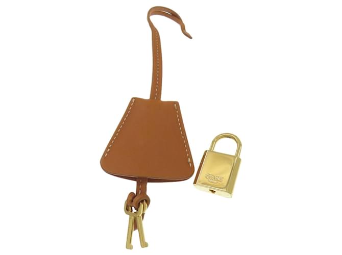 Céline Celine Vertical Cabas Large Tote Bag Braun Weiß - Ansicht 7