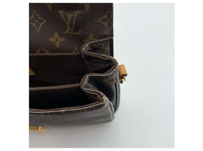 Metis Louis Vuitton Pochette Métis Monogram Marrone Monogramma - vista 11