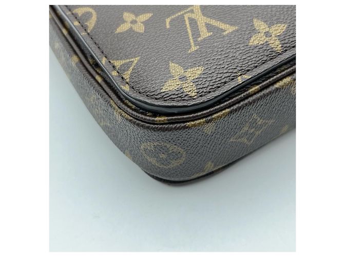 Metis Louis Vuitton Pochette Métis Monogram Marrone Monogramma - vista 14