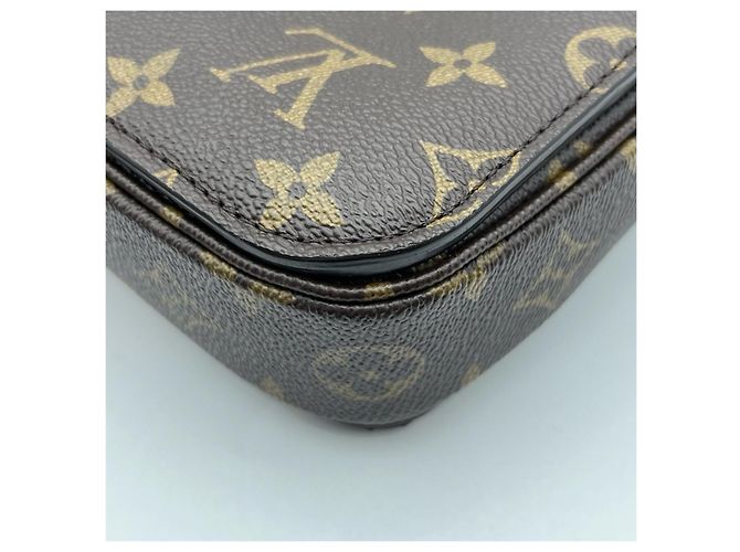 Metis Louis Vuitton Pochette Métis Monogram Marrone Monogramma - vista 15