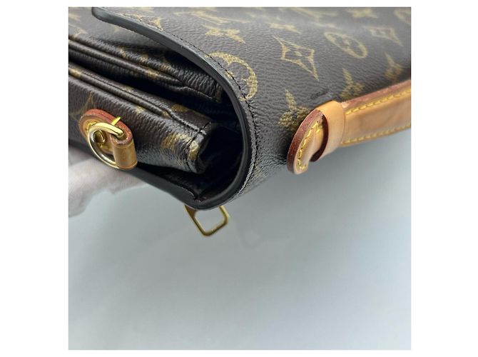 Metis Louis Vuitton Pochette Métis Monogram Marrone Monogramma - vista 17