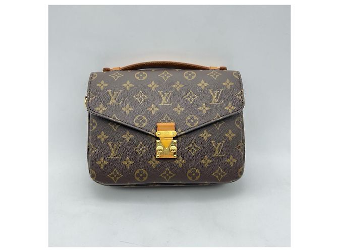 Metis Louis Vuitton Pochette Métis Monogram Marrone Monogramma - vista 2