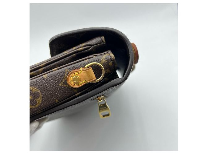 Metis Louis Vuitton Pochette Métis Monogram Marrone Monogramma - vista 7