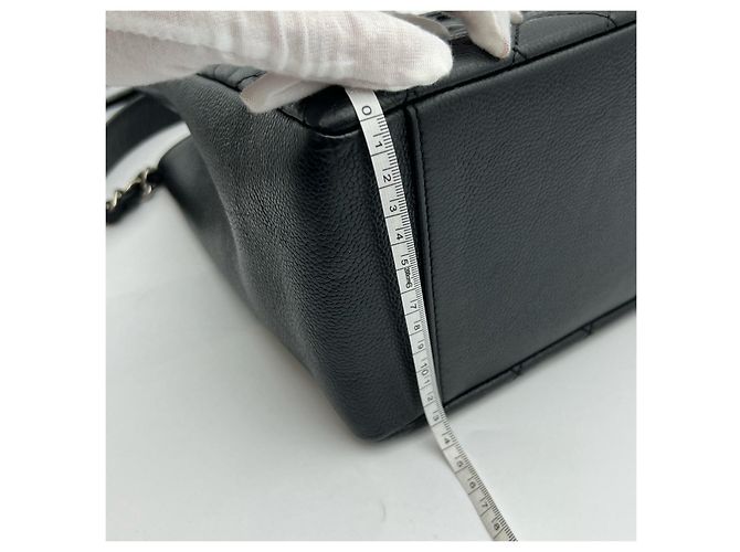 Chanel Grand Shopping Tote Bag in Black Caviar Leather - view 15