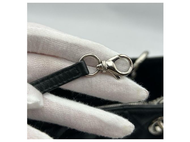 Chanel Grand Shopping Tote Bag in Black Caviar Leather - view 18