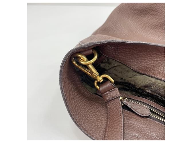 Borsa Tote 2-Way marrone Prada - vista 13