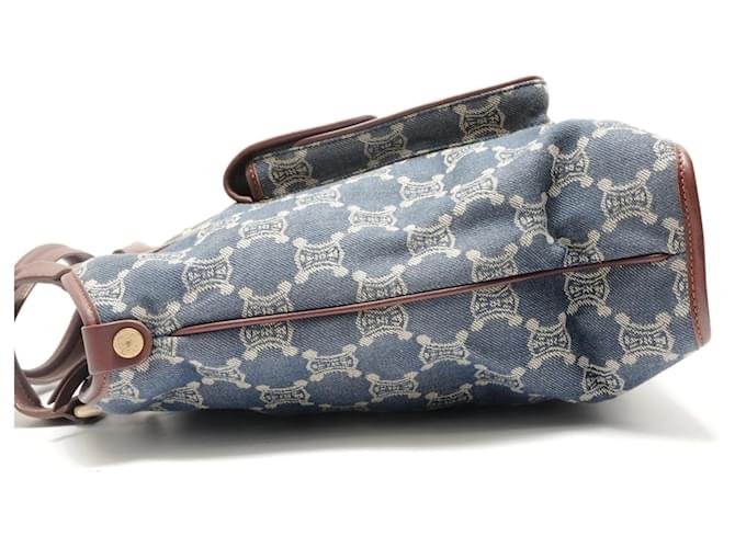 Céline Borsa Celine Paris Macadam Blu - vista 3
