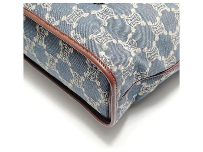 Céline Borsa Celine Paris Macadam Blu - vista 6