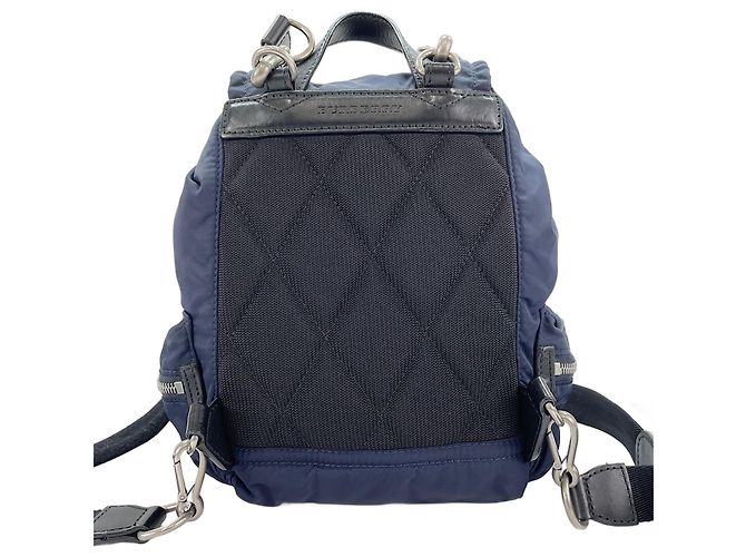 Zaino piccolo Burberry in blu navy - vista 3
