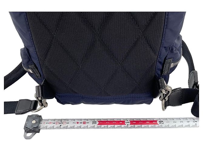 Zaino piccolo Burberry in blu navy - vista 4