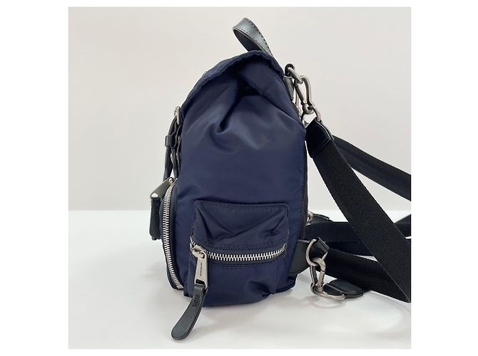 Zaino piccolo Burberry in blu navy - vista 5