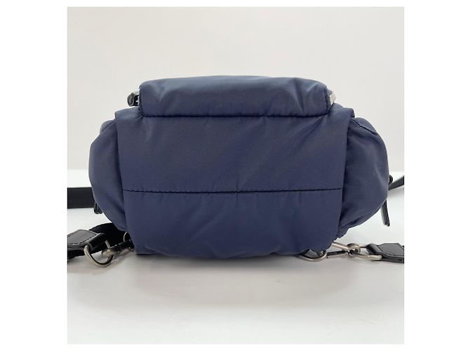 Zaino piccolo Burberry in blu navy - vista 8
