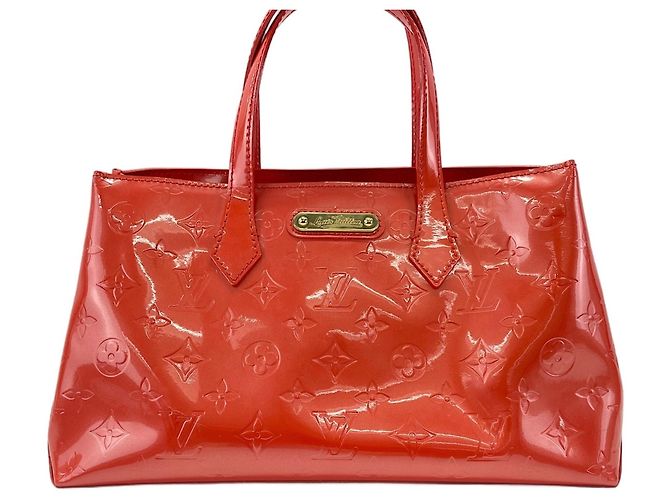 Borsa Tote Louis Vuitton Wilshire PM in Arancione - vista 2