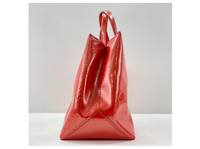 Borsa Tote Louis Vuitton Wilshire PM in Arancione - vista 5