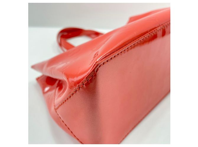 Borsa Tote Louis Vuitton Wilshire PM in Arancione - vista 9