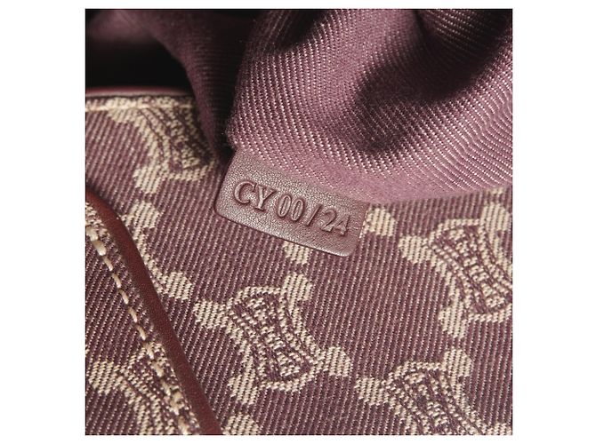 Céline Borsa a Spalla Celine Macadam Large Shoe Quetto Rosso - vista 10