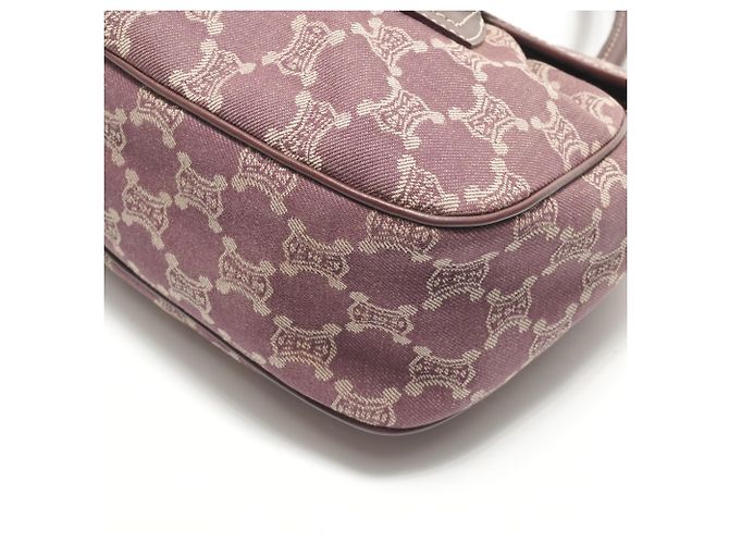 Céline Borsa a Spalla Celine Macadam Large Shoe Quetto Rosso - vista 6