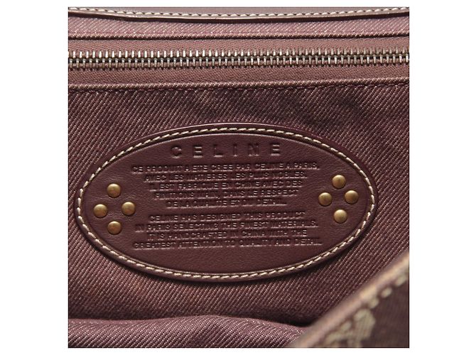 Céline Borsa a Spalla Celine Macadam Large Shoe Quetto Rosso - vista 9