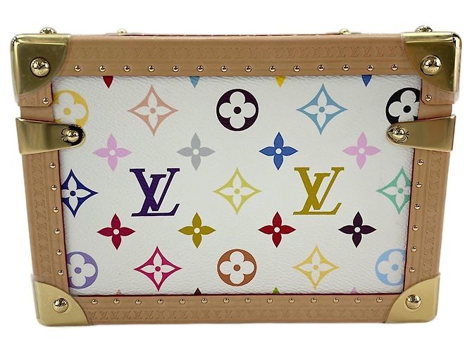 Louis Vuitton x™ Mal Pyramid Trunk in Weiß - Ansicht 3