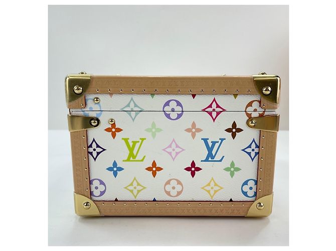 Louis Vuitton x™ Mal Pyramid Trunk in Weiß - Ansicht 5