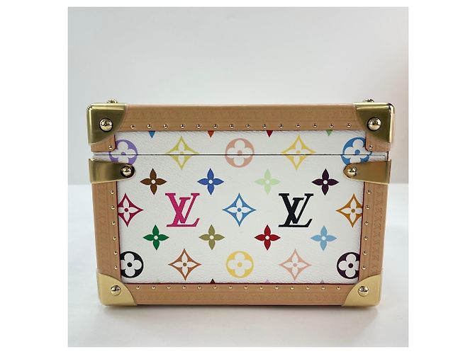 Louis Vuitton x™ Mal Pyramid Trunk in Weiß - Ansicht 6