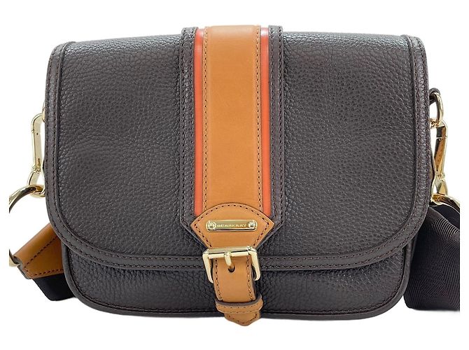 Borsa a tracolla Burberry marrone - vista 2