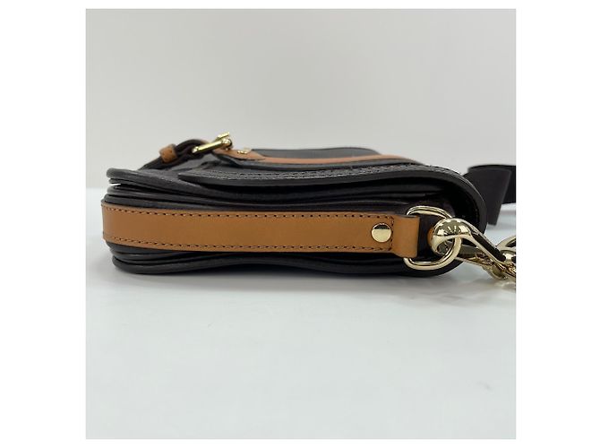 Borsa a tracolla Burberry marrone - vista 4