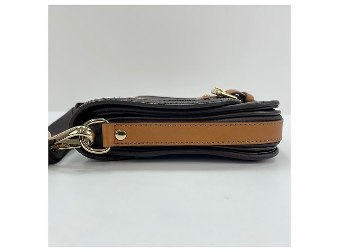 Borsa a tracolla Burberry marrone - vista 5