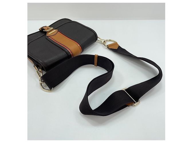 Borsa a tracolla Burberry marrone - vista 9