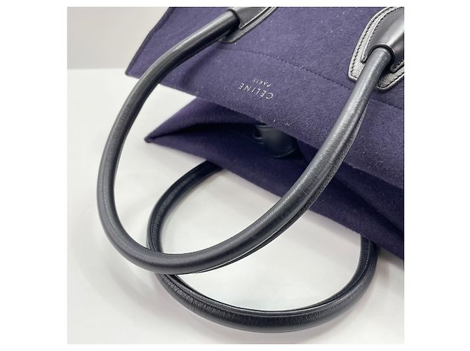Céline Celine Luggage Phantom Handtasche Marineblau - Ansicht 10