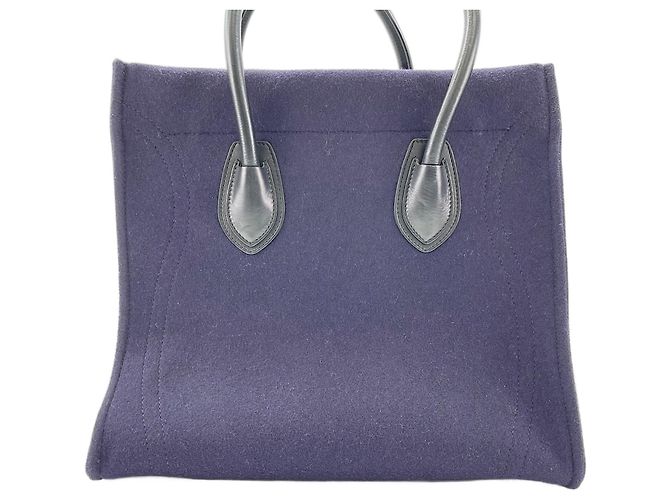 Céline Celine Luggage Phantom Handtasche Marineblau - Ansicht 3