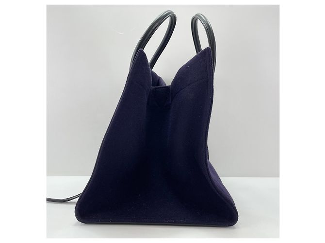 Céline Celine Luggage Phantom Handtasche Marineblau - Ansicht 5