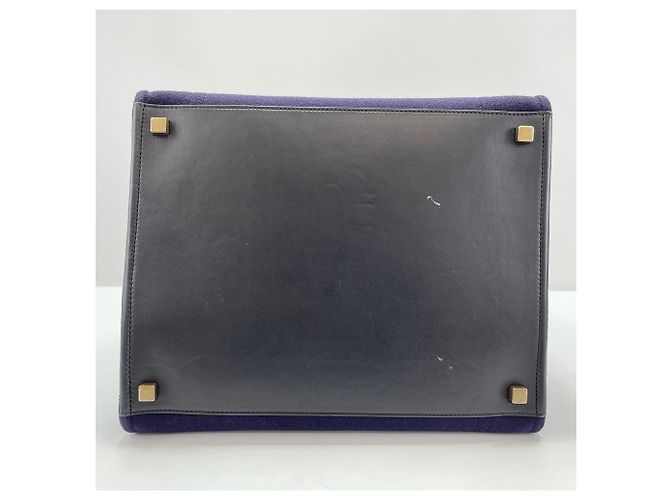 Céline Celine Luggage Phantom Handtasche Marineblau - Ansicht 7