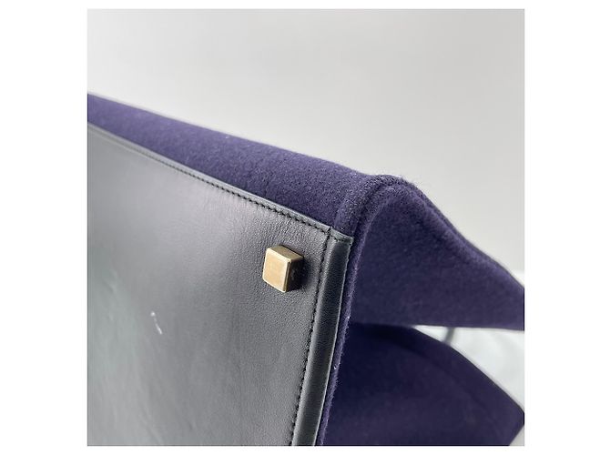 Céline Celine Luggage Phantom Handtasche Marineblau - Ansicht 9