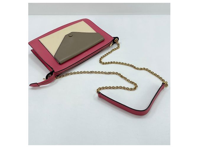 Céline Borsa a tracolla 2-Way Celine Pocket Large Rosa - vista 10