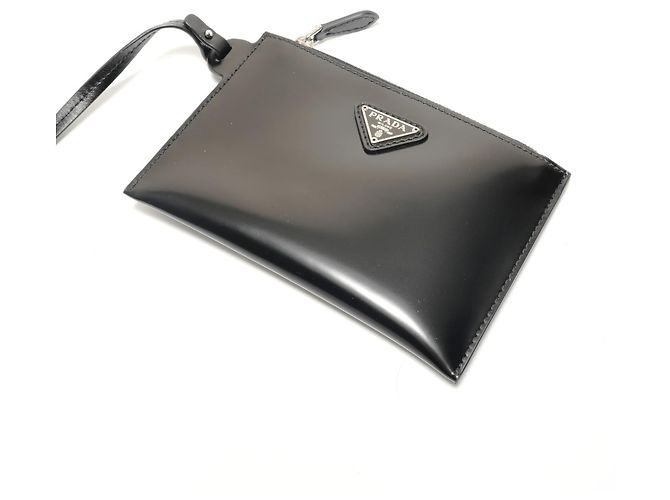 Borsa in rete con paillettes nere Prada Nero - vista 13
