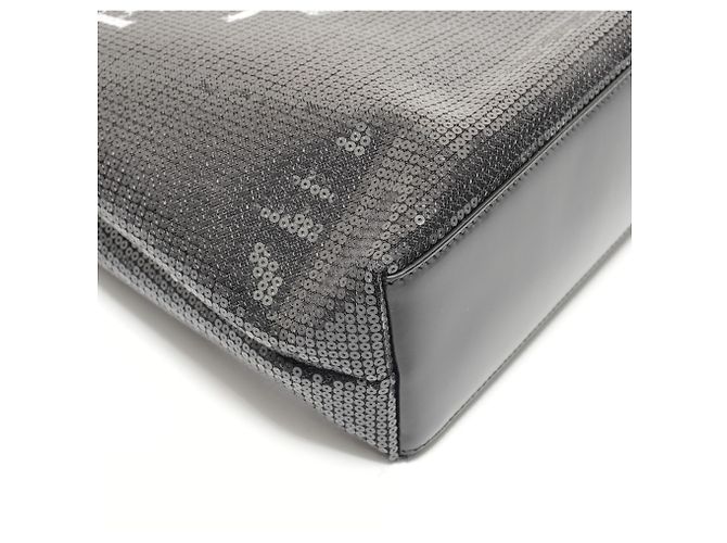 Borsa in rete con paillettes nere Prada Nero - vista 5