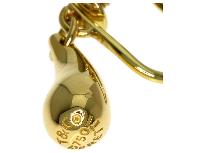 Orecchini Tiffany & Co. a goccia in oro giallo 18K D'oro - vista 3